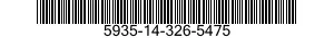 5935-14-326-5475  5935143265475 143265475