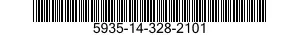 5935-14-328-2101 CONNECTOR,PLUG,ELECTRICAL 5935143282101 143282101