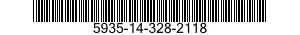 5935-14-328-2118 CONNECTOR,PLUG,ELECTRICAL 5935143282118 143282118