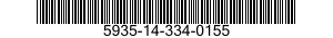 5935-14-334-0155 STRAP NUT,PLUG-IN ELECTRONIC COMPONENTS SOCKET 5935143340155 143340155