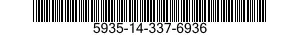 5935-14-337-6936 CONNECTOR,RECEPTACLE,ELECTRICAL 5935143376936 143376936