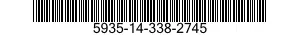 5935-14-338-2745 CONNECTOR,RECEPTACLE,ELECTRICAL 5935143382745 143382745