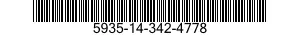 5935-14-342-4778 PLATE,RETAINING,ELECTRICAL CONNECTOR 5935143424778 143424778
