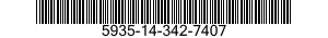 5935-14-342-7407 CONNECTOR BODY,RECEPTACLE,ELECTRICAL 5935143427407 143427407