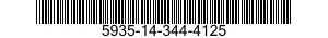 5935-14-344-4125  5935143444125 143444125