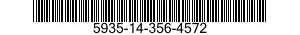 5935-14-356-4572 CONNECTOR,RECEPTACLE,ELECTRICAL 5935143564572 143564572