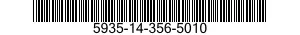 5935-14-356-5010 CONNECTOR,PLUG,ELECTRICAL 5935143565010 143565010