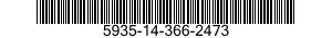 5935-14-366-2473 SOCKET,PLUG-IN ELECTRONIC COMPONENTS 5935143662473 143662473