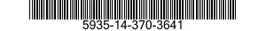 5935-14-370-3641 POLARIZING KEY,ELECTRICAL CONNECTOR 5935143703641 143703641
