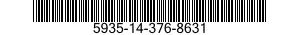 5935-14-376-8631 CONNECTOR,PLUG,ELECTRICAL 5935143768631 143768631