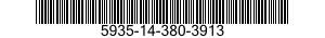 5935-14-380-3913 CONNECTOR,PLUG,ELECTRICAL 5935143803913 143803913