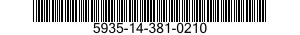 5935-14-381-0210 BASE,ELECTRICAL RELAY 5935143810210 143810210