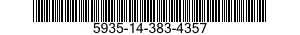 5935-14-383-4357 SOCKET,NONPLUG-IN ELECTRONIC COMPONENTS 5935143834357 143834357