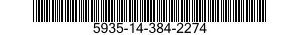 5935-14-384-2274 SHELL,ELECTRICAL CONNECTOR 5935143842274 143842274