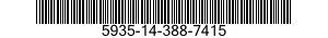 5935-14-388-7415 COVER,ELECTRICAL CONNECTOR 5935143887415 143887415