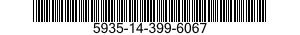 5935-14-399-6067 CONNECTOR,PLUG,ELECTRICAL 5935143996067 143996067