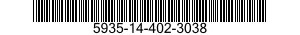 5935-14-402-3038 BACKSHELL,ELECTRICAL CONNECTOR 5935144023038 144023038