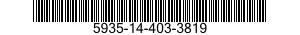 5935-14-403-3819 BRACKET,ELECTRICAL CONNECTOR 5935144033819 144033819