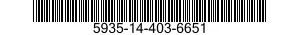 5935-14-403-6651  5935144036651 144036651