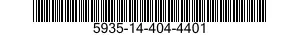5935-14-404-4401 CONNECTOR,PLUG,ELECTRICAL 5935144044401 144044401