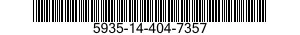 5935-14-404-7357 SOCKET,NONPLUG-IN ELECTRONIC COMPONENTS 5935144047357 144047357