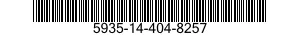 5935-14-404-8257 DUMMY CONNECTOR ASSEMBLY,ELECTRICAL 5935144048257 144048257