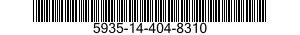 5935-14-404-8310 JACKSCREW,ELECTRICAL CONNECTOR 5935144048310 144048310
