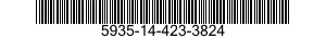 5935-14-423-3824 SOCKET,PLUG-IN ELECTRONIC COMPONENTS 5935144233824 144233824