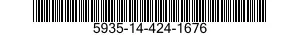 5935-14-424-1676 SOCKET,NONPLUG-IN ELECTRONIC COMPONENTS 5935144241676 144241676