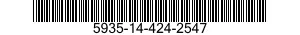 5935-14-424-2547 DUMMY CONNECTOR,PLUG 5935144242547 144242547