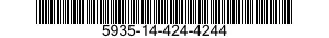 5935-14-424-4244 JACKSCREW,ELECTRICAL CONNECTOR 5935144244244 144244244