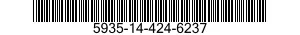 5935-14-424-6237 BACKSHELL,ELECTRICAL CONNECTOR 5935144246237 144246237