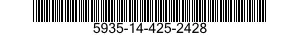 5935-14-425-2428 SHELL,ELECTRICAL CONNECTOR 5935144252428 144252428