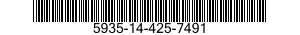 5935-14-425-7491 CONNECTOR,PLUG,ELECTRICAL 5935144257491 144257491