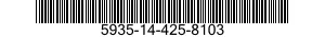 5935-14-425-8103 CONNECTOR,PLUG,ELECTRICAL 5935144258103 144258103