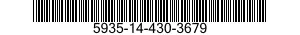5935-14-430-3679 CONNECTOR,PLUG,ELECTRICAL 5935144303679 144303679