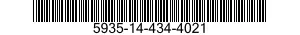 5935-14-434-4021 CONNECTOR,RECEPTACLE,ELECTRICAL 5935144344021 144344021