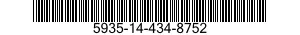 5935-14-434-8752 SOCKET,NONPLUG-IN ELECTRONIC COMPONENTS 5935144348752 144348752