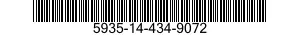 5935-14-434-9072 CONNECTOR,PLUG,ELECTRICAL 5935144349072 144349072