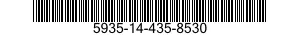 5935-14-435-8530 CONNECTOR,PLUG,ELECTRICAL 5935144358530 144358530