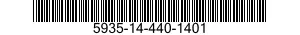 5935-14-440-1401 CONNECTOR,RECEPTACLE,ELECTRICAL 5935144401401 144401401