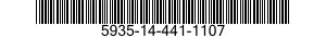 5935-14-441-1107 RETAINER,ELECTRICAL CONNECTOR 5935144411107 144411107