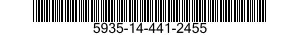 5935-14-441-2455 CONNECTOR,PLUG,ELECTRICAL 5935144412455 144412455