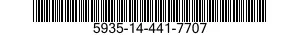 5935-14-441-7707 CONNECTOR,PLUG,ELECTRICAL 5935144417707 144417707