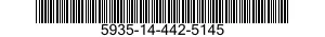 5935-14-442-5145 CONNECTOR,RECEPTACLE,ELECTRICAL 5935144425145 144425145