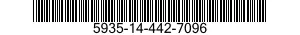 5935-14-442-7096 CONNECTOR,RECEPTACLE,ELECTRICAL 5935144427096 144427096