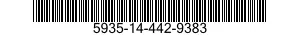 5935-14-442-9383 CONNECTOR,RECEPTACLE,ELECTRICAL 5935144429383 144429383