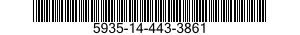 5935-14-443-3861 BACKSHELL,ELECTRICAL CONNECTOR 5935144433861 144433861