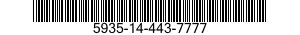 5935-14-443-7777 ADAPTER,SOCKET,PLUG-IN ELECTRONIC COMPONENTS 5935144437777 144437777