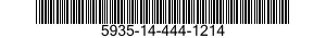 5935-14-444-1214 CONNECTOR,PLUG,ELECTRICAL 5935144441214 144441214